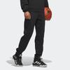 Adidas Rose Joggers With Elastic Waist Men Bottoms Black IB9357