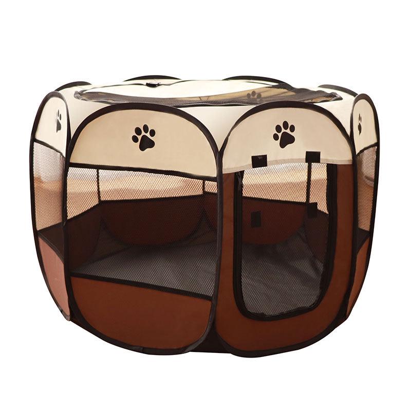 Foldable Octagonal Pet Tent & Outdoor Cat Bed