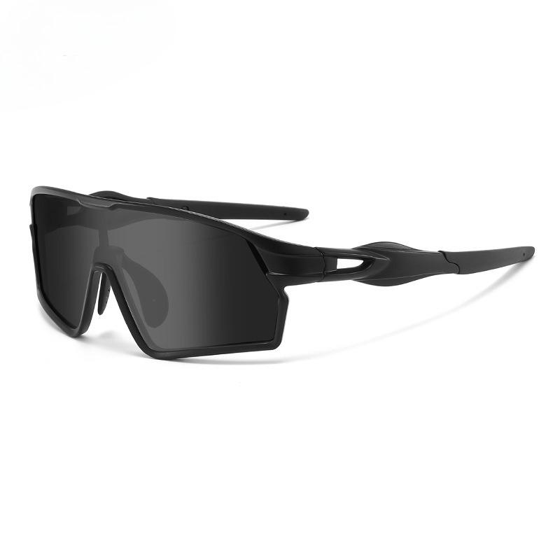 Colorful cycling sunglasses, windproof and UV-proof sports outdoor sunglasses, European and American drivers driving polarized sunglasses