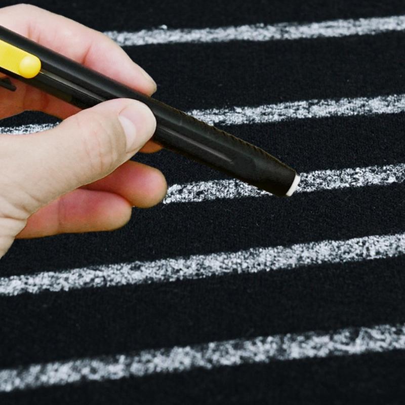Plastic Fabric Marking Pen Tailor Chalk Pen Includes box of Refills for Fabric Cutting Sewing Dressmaking