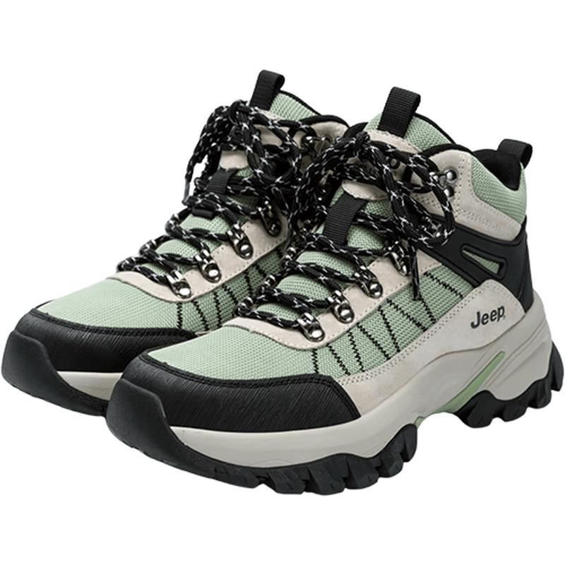 JEEP Women s Thick-Sole Outdoor Hiking Boots 37 зелёный