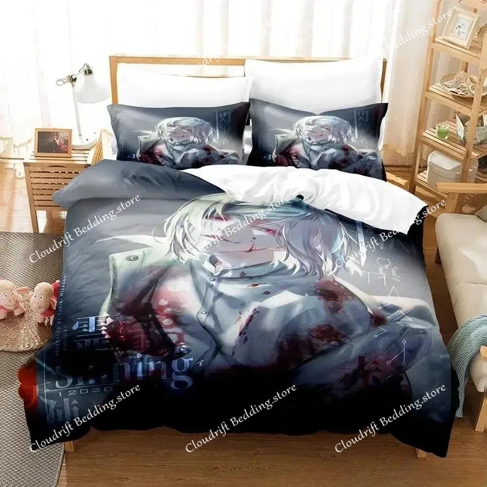New Akudama Drive Bedding Set Single Twin Full Queen King Size Bed Set Adult Kid Bedroom Duvet Cover Sets 3D Anime Bed Sheet Set