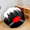 1 Stück Musikplatten Regenschirm Tragbarer Faltregenschirm Eisenrahmen Lochknochenstruktur Outdoor Heimregenschirm A6