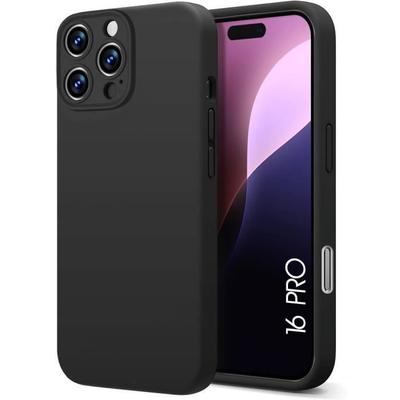 Case for iPhone 16 Pro - Ultra Slim Protection - Shockproof - Anti-Scratch - Black