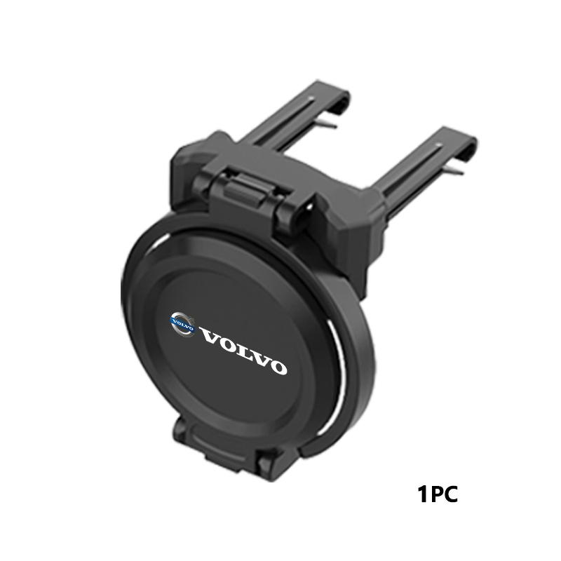 Car Air Outlet Folding Drink Coffee Cup Storage Holder Accessories For Volvo V50 S60 XC60 S40 XC40 XC90 V70 XC70 C30 V40 V60