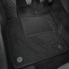 Front Velour Car Mats Fits: Renault Captur I 2013-2019 Black Piping
