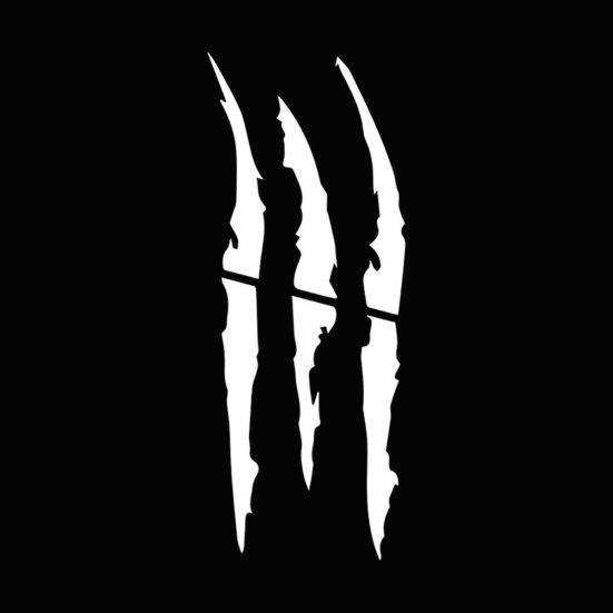 Monsters Scratch Claw Marks Car Body Window Headlight Decals Sticker Decoration