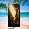Classic Movie K-Kill Bill Microfiber Blanket Quick Drying Beach Towels Oversized Printing Super Absorbent Pool Towel Blanket