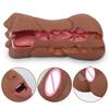 3in1 Realistic Mouth Vagina Anal Plug Male Masturbator Cup Deep Throat Silicone Dildo Moves Masturbation Pleasure Toys for Men