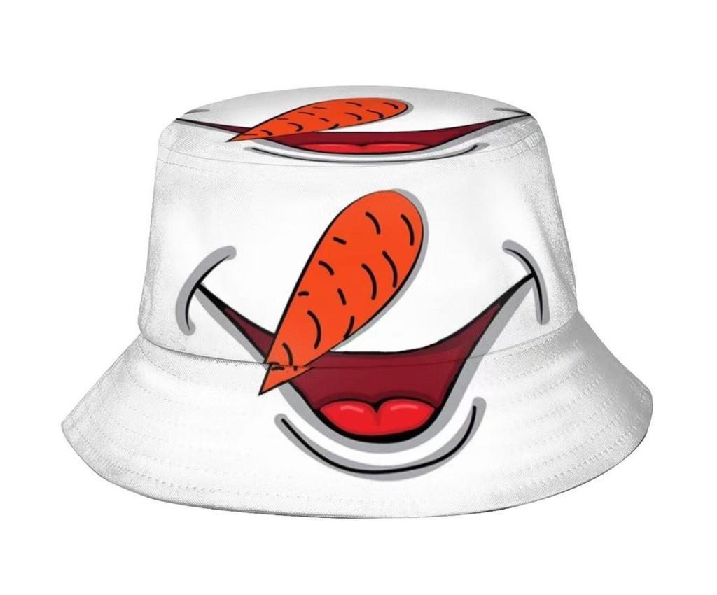 Spring Summer Flower Leaf Print Fisherman Hat With Sunshade For Casual Wear