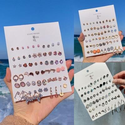 60-delige oorbellen set, 30 paar oorbellen