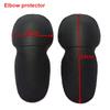 5X Motorcycle Jacket Lining Protectors Pad Shoulders Elbow Back Armor Black for Motocross Racing Skiing Ice Skating Bike Cycling