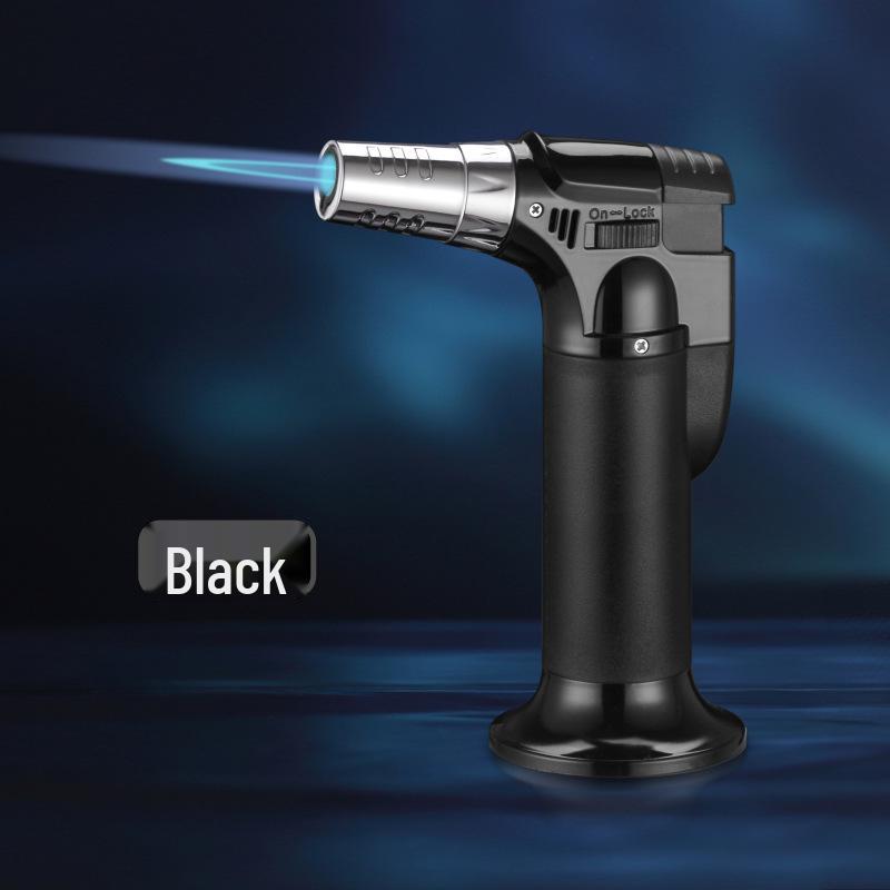 Portable Direct-Charge Cigar Torch Lighter & Ignition Gun for Welding, Barbecue, Outdoor Cooking, and Moxibustion.