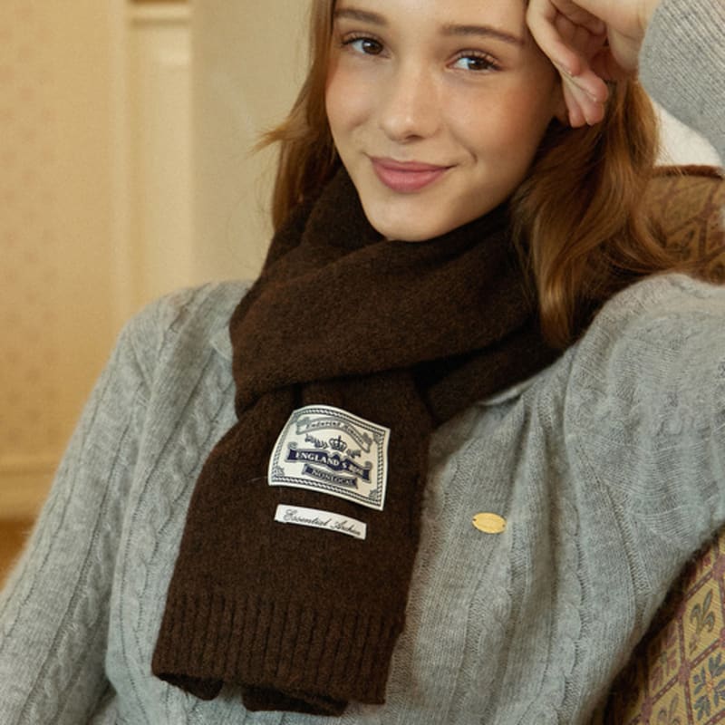 NONLOCAL Mellow Knit Muffler - 4Color