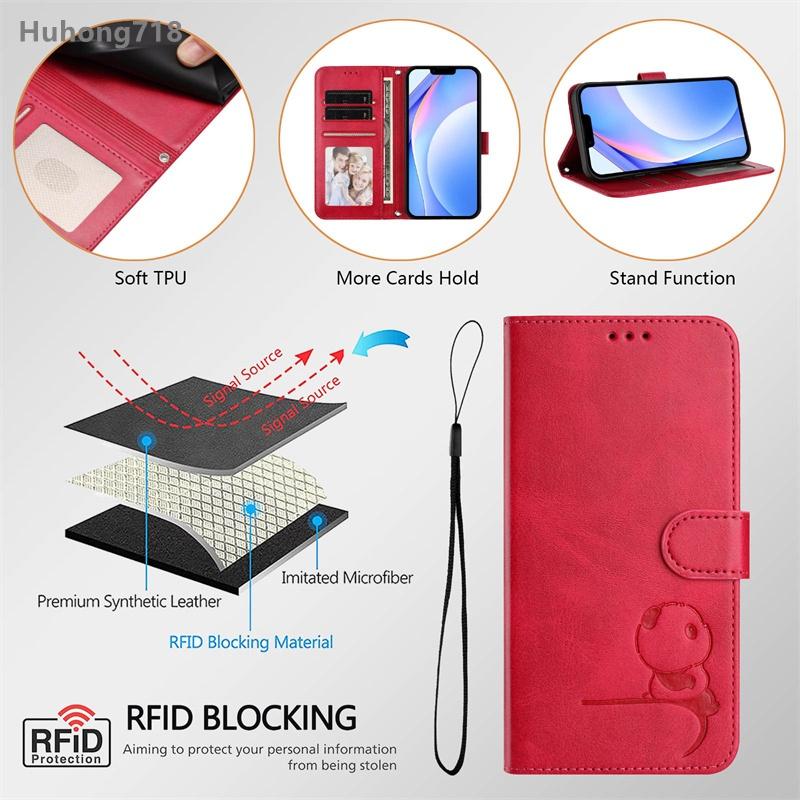 For ZTE Blade A35 Core Lite A52 A53 Plus A55 A73 A75 V40S V50 V60 V70 Vita Max 4G 5G Case Leather Wallet Card Slot Flip Cover