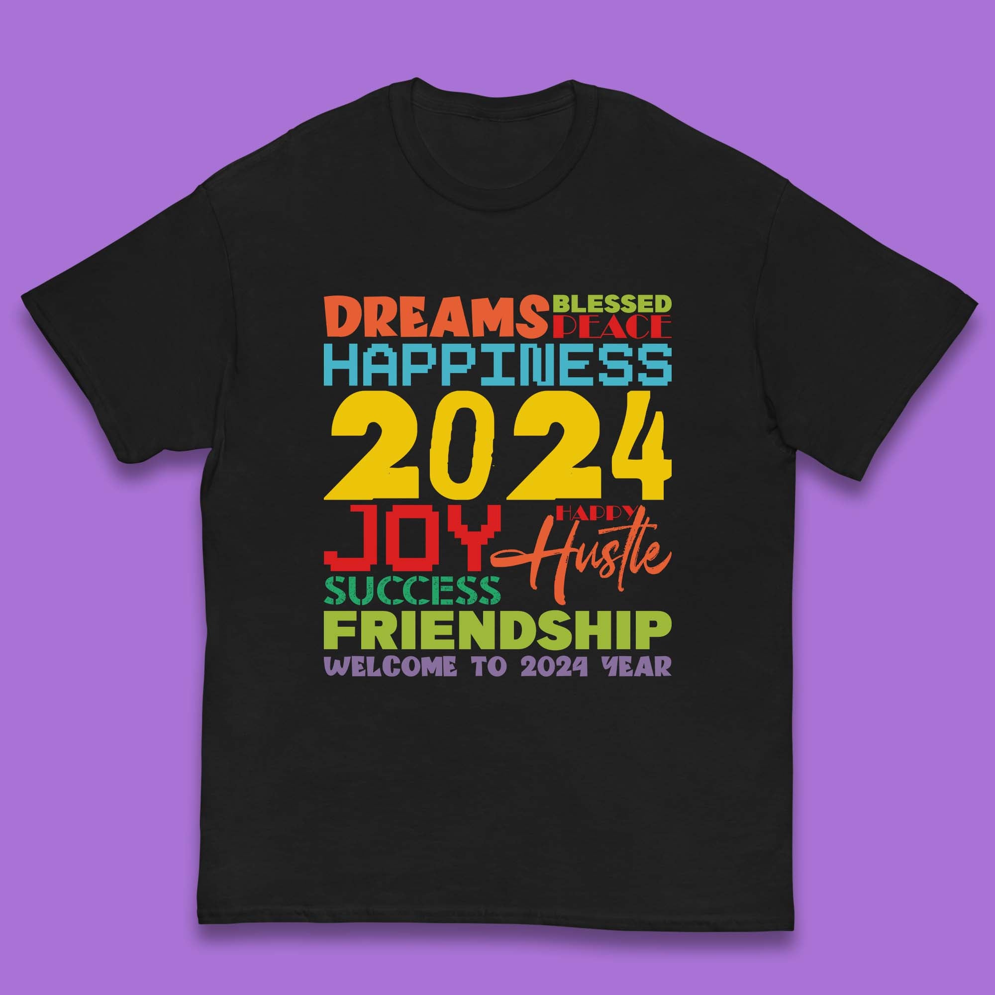 Welcome To 2024 Year Kids T-Shirt 100