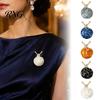 Retro Jewelry Gift Enamel Snail Brooch, Vintage Insect Pin for Women Suit Coat, Gentle Simple Brooch Multicolor Lapel Cloak Dress,