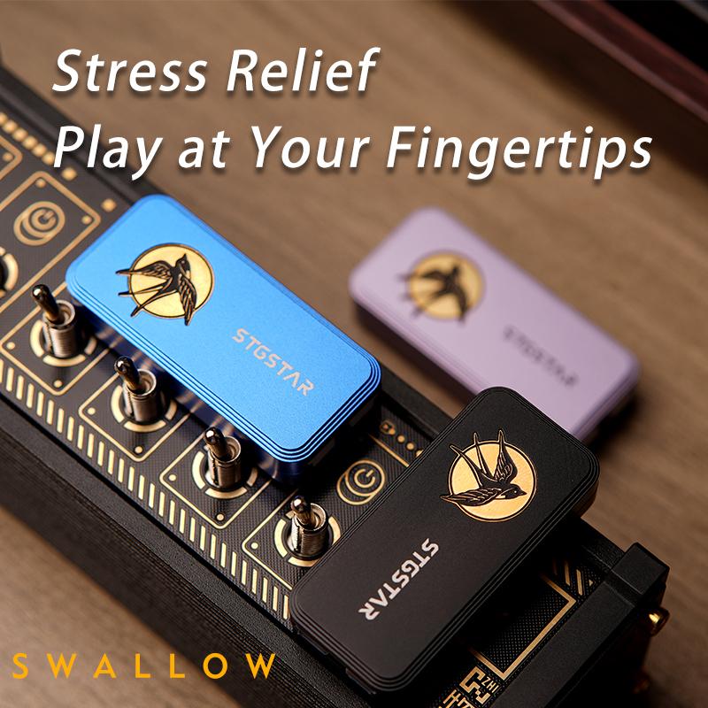 Magnetic Fidget Slider Toy Smooth Metal Push Board Edc Stress Relief Gadget For Adults Cool Desk Toy For Anxiety Focus Toy