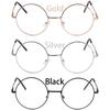 Metal Round Vintage Myopia Glasses Women Men Ultra Light Resin Reading Glasses Vision Care -1.00~-4.0 Diopter
