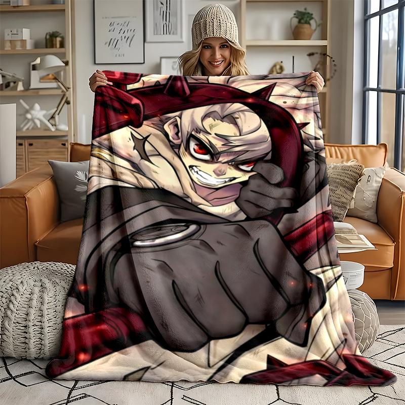 Gachiakuta Ultra Soft Flannel Throw Blanket Warm Cozy Blanket for Bed Couch or outdoor best gift