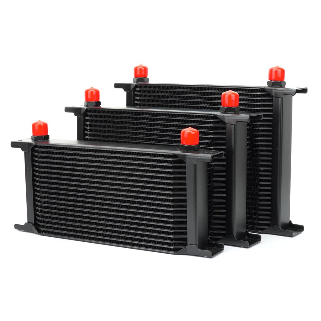 Oil Cooler AN10 Universal British Engine Transmission Oil Cooler Cooling System Aluminum 7/10/13/16/19/25/30 Rows Oil Radiator
