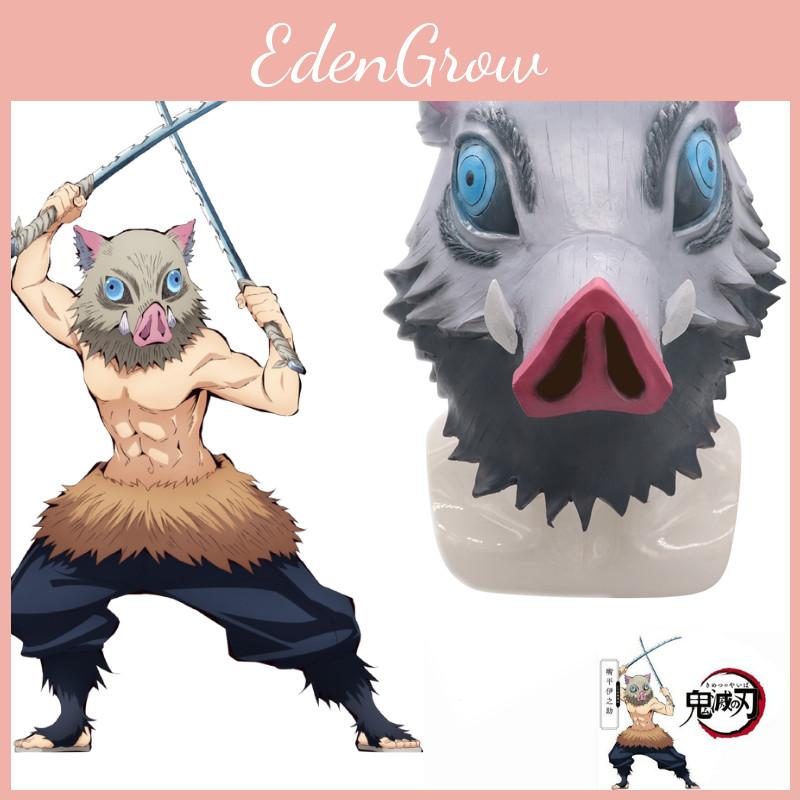 Authentic Demon Slayer Kimetsu No Yaiba Hashibira Inosuke Wild Boar Mask For Anime Fans