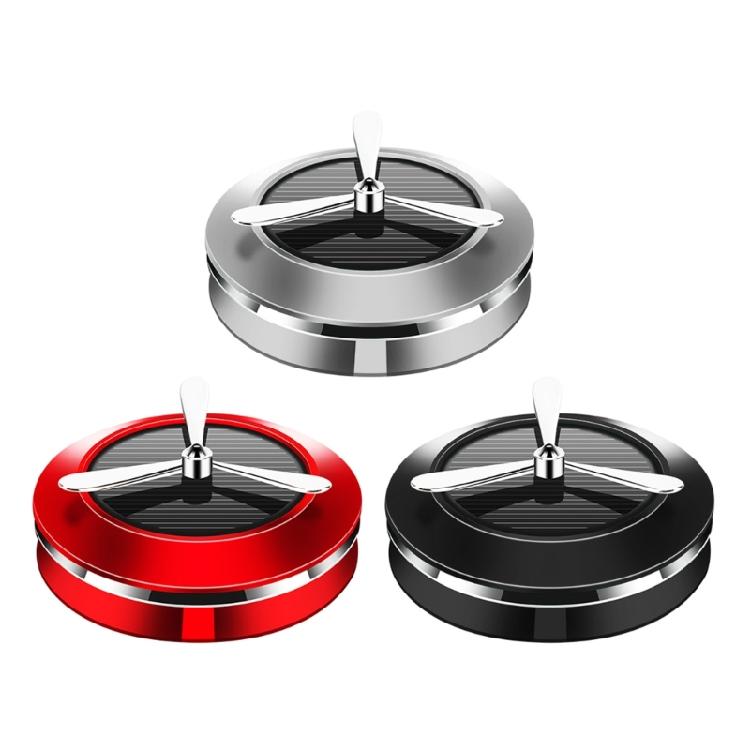 Auto Car Center Console Dashboard Inner Air Fresheners Solar Rotating Fragrances