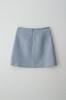 The Penny Tweed Mini Skirt - Sky Blue