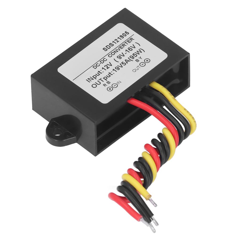 Boost Converter DC 12V do DC 19V Wodoodporny adapter Step Up Akcesoria do zasilania