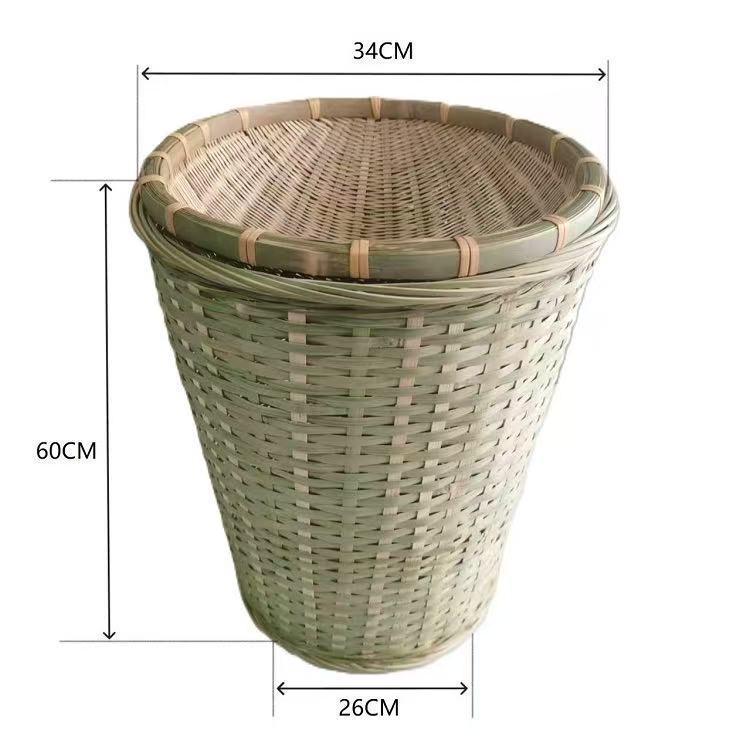 Bamboo Vegetable Basket for Farm Stay Display and Storage