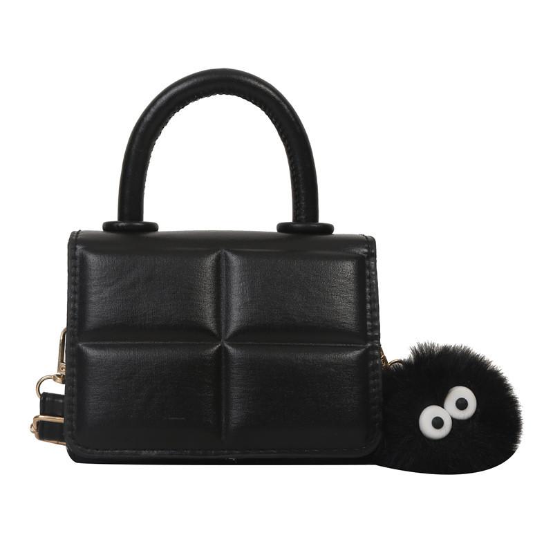 Fashionable Casual Commute Crossbody Bag Stylish Minimalist Handbag For Women In Black White Pink Yellow Purple