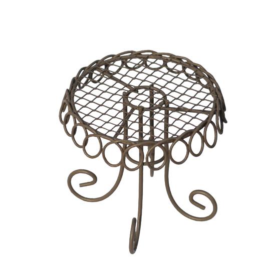 Yousheng Dollhouse Miniature Bistro Table/Chairs/Beach Umbrella Accessories, Metal 1:12 Scale Miniatures, Outdoor Coffee/Tea Furniture, Fairy Garden