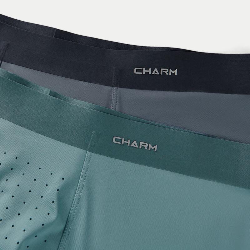 HLA Hodo Men's 3A Antibacterial Boxer Briefs 2-Pack