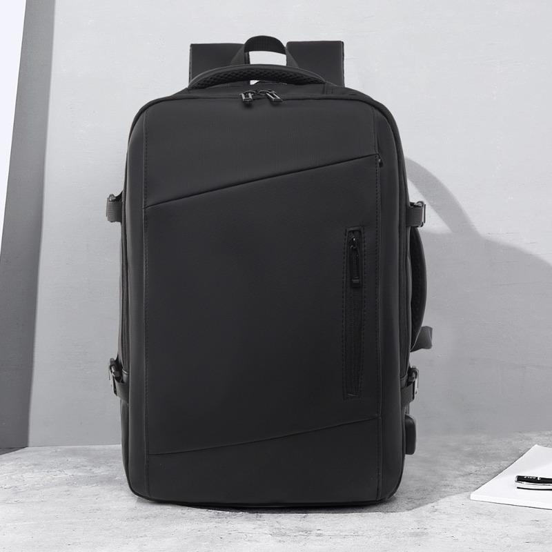 

Рюкзак мужской дорожный легкий рюкзак модный уличный большой вместимости сумка для коротких поездок сумка для ноутбука чёрный