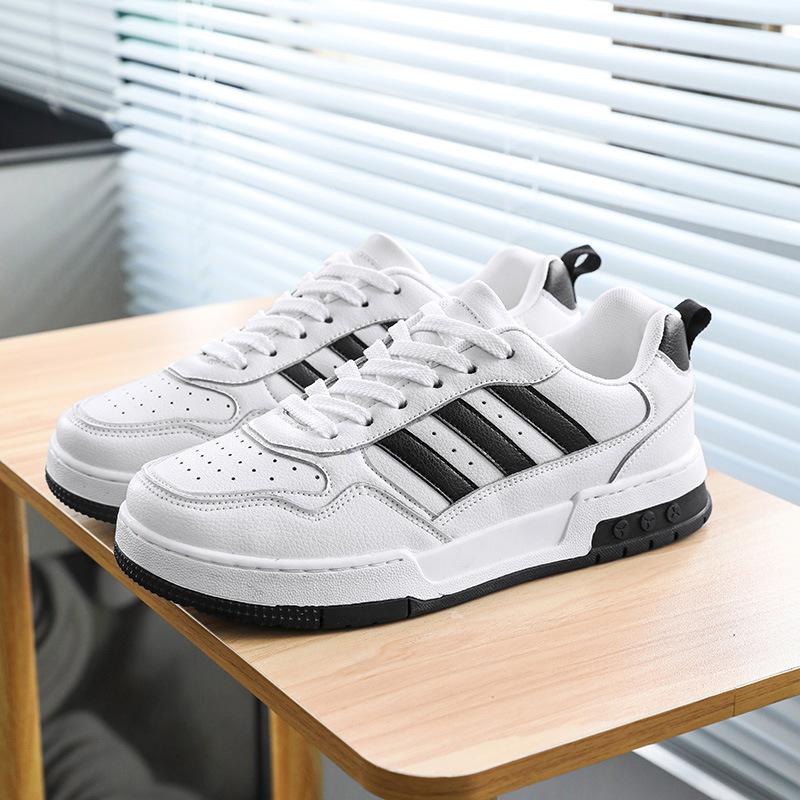 New four-season youth sports shoes thick baseplate shoes casual