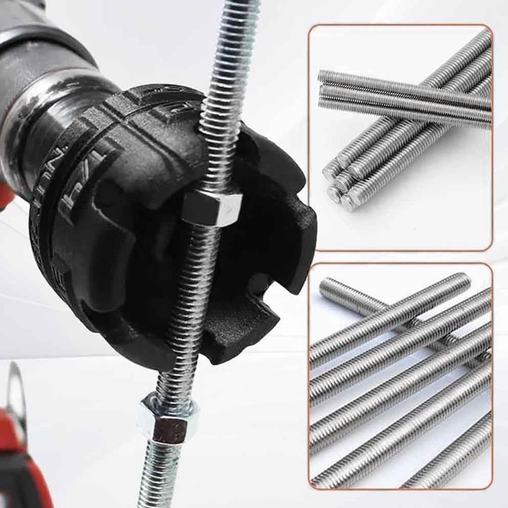 Nut Zip Drill Attachment Nut Fast Removal Tool Quick Slotted Wing Nut spinning Drive Kit Portable Hex Shank Bolt Extractor