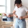 4 st Knappförlängare för Byxor Lång Spänne Krok Stretchjustering Midjespänne Förlängning Kvinnor Män Byxor Jeans 2.6x1.4"