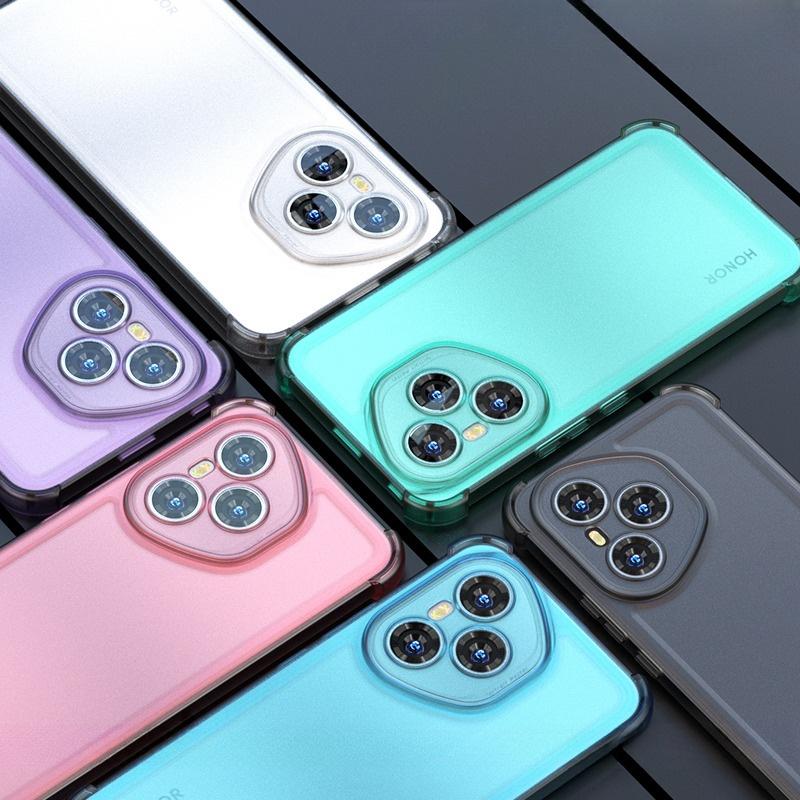 For Honor400 Case Candy Color Shockproof Transparent Matte Silicone Case For Honor 400Lite 300 200 100 90 Pro Gobal Soft Cover