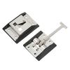 with Screws 304 Stainless Steel Trailer Door Holder Silver T-Style Catch Door Latch Heavy Duty RV Door Holder Camper