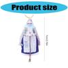 6.3Inch Height Handmade Kitchen Witch Doll,Enchanting Good Luck Charm Cooking Doll,Unique Kitchen Home Decoration