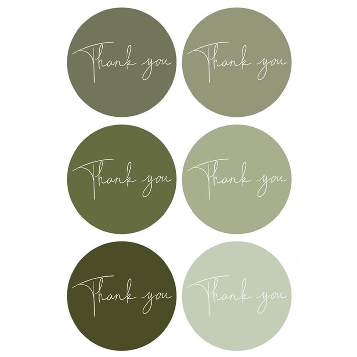 100-500Pcs High-Quality Thank High-Quality You High-Quality Stickers High-Quality Round High-Quality Thank High-Quality You High-Quality Labels