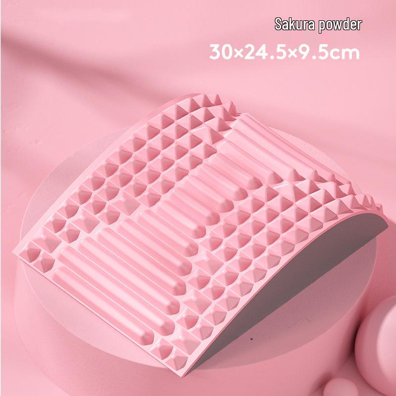 Eva Headrest & Lumbar Relaxer – Thickened Massage Pillow for Adult Spine Exercise, Yoga, and Waist Support