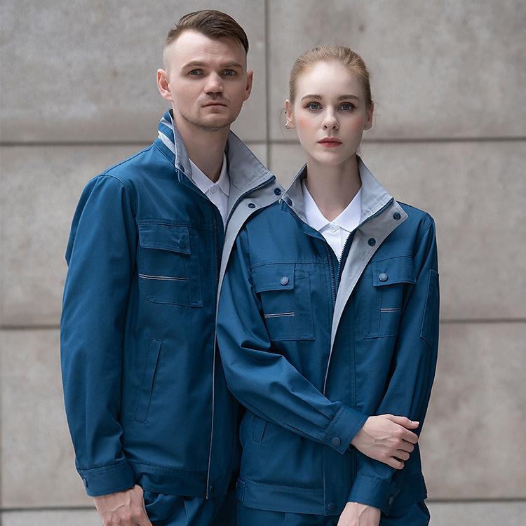 Reflective Safety Breathable Long Sleeve FR Nylon Cotton Flame Retardant Welding Work Uniforms for Construction Unisex