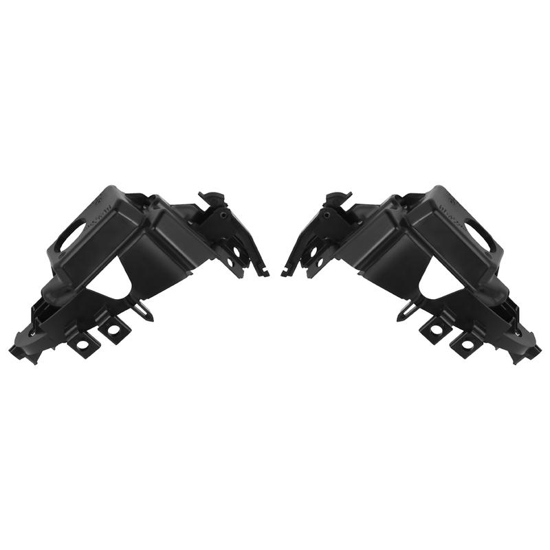 2Pcs Front Left+Right Fog Light Trim Fog Lamp Bracket for Mercedes W163 ML320 ML500 ML350 02-05 1638201212,1638201112—L48A чёрный