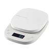 ELECOM Kitchen Scale with Maximum Minimum Timer, 2kg, 0.1g Display, White, HCS-KS03WH