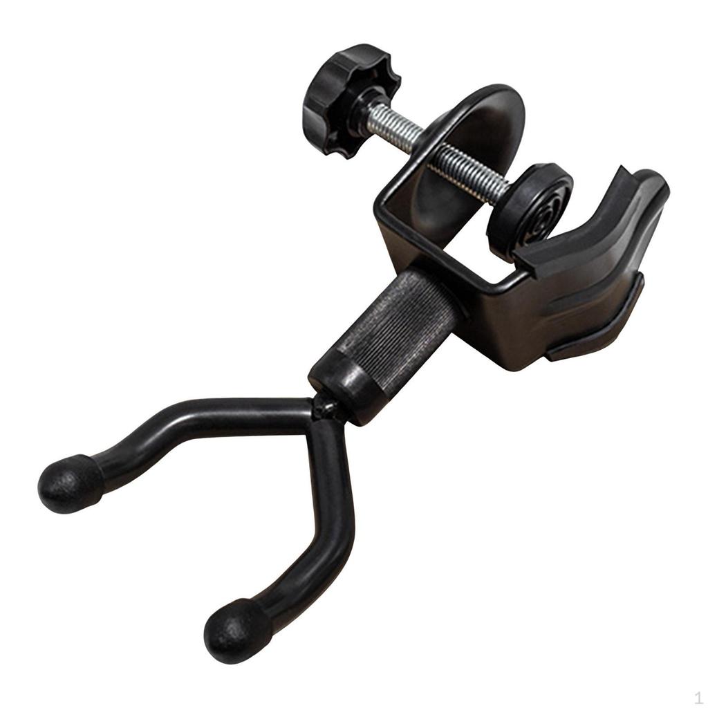 Creative Portable Heavy-Duty Music Instrument Hanger Holder with Hooks, Rack Stand for
