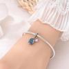 Original Charms Copper Colored Circular Heart Pendant Beads Fit Bracelet Women Jewelry Making Diy Gift