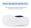 Breathable Anti-static Mesh Shoes with Thick Soft Soles and Non-slip Velcro Canvas