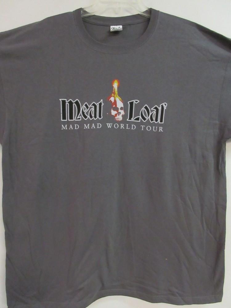 MEAT LOAF OFFICIAL MERCH 2012 AUSTIN TOUR BAND CONCERT MUSIC 2XL / XXL Unisex T-Shirt S