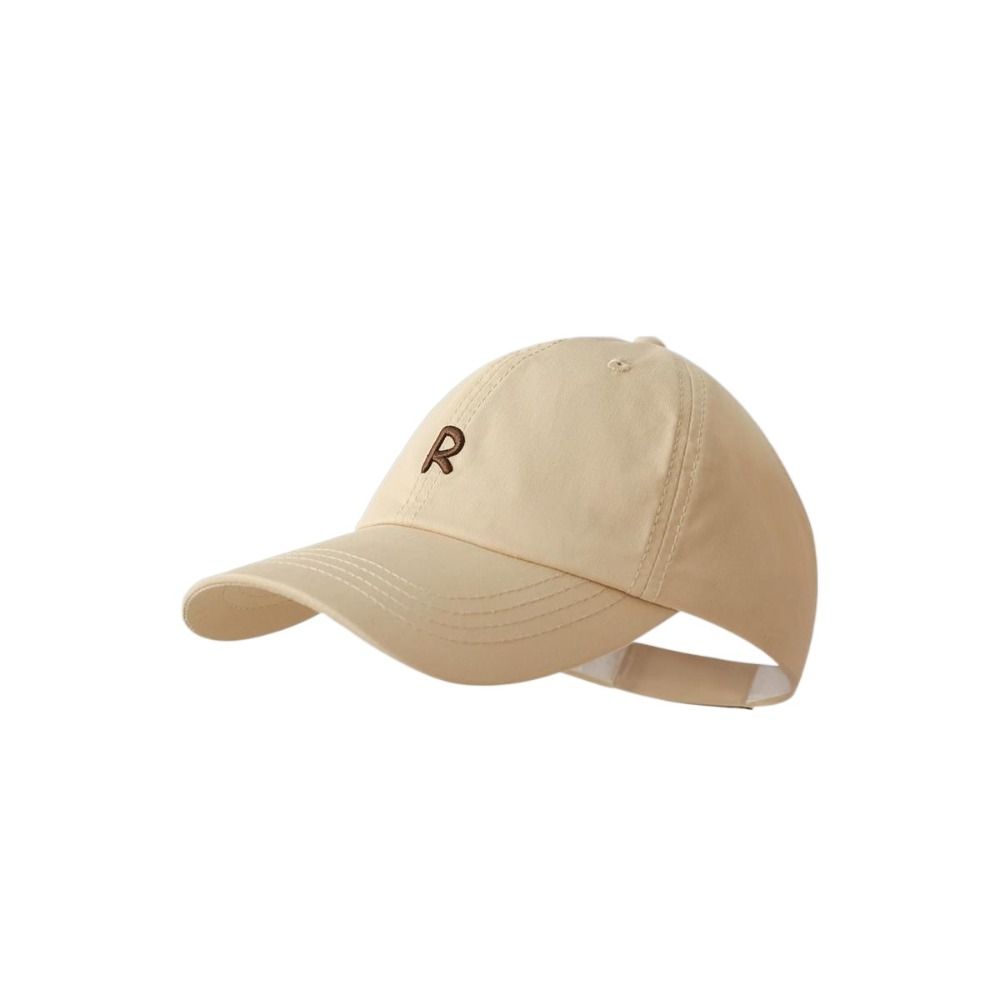 Letter Embroidery Letter R Baseball Hat Baseball Caps Half-Empty Top Cotton Sun Hat Dad Caps Adjustable Hip Hop Hats Unisex